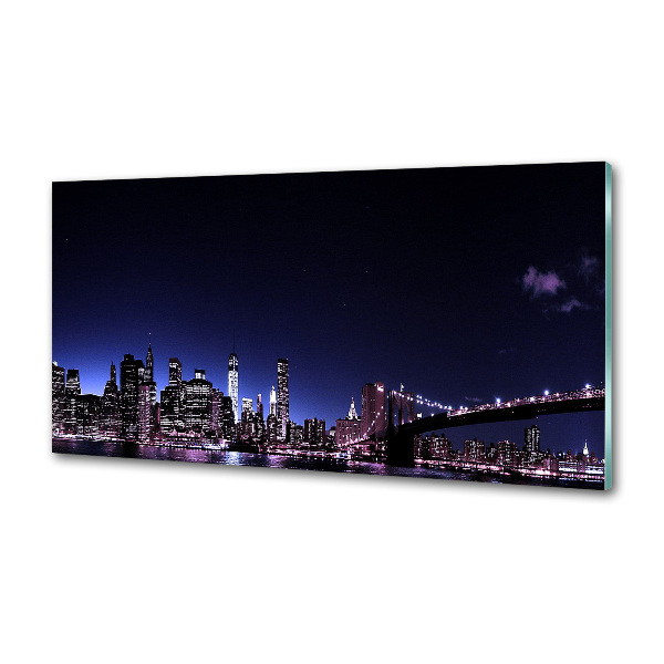 Platte für Küchenrückwand Brooklyn Bridge