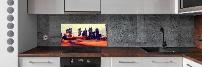 Küchen wandpaneel Shanghai bei Nacht