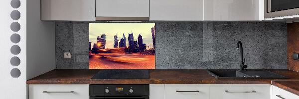 Küchen wandpaneel Shanghai bei Nacht