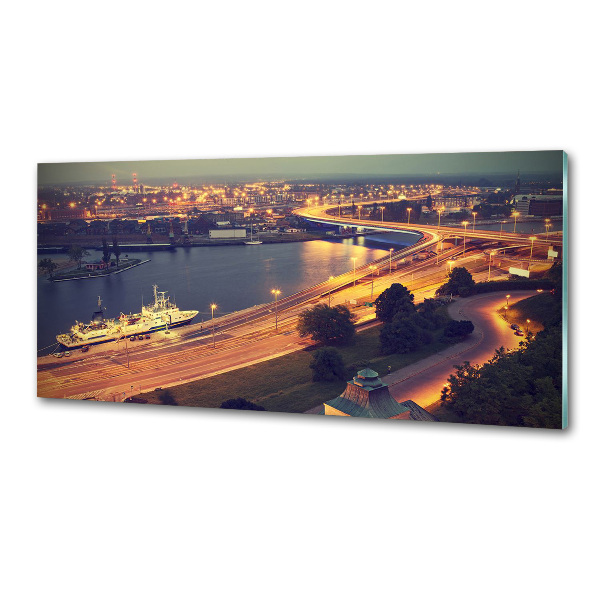 Platte für Küchenrückwand Stettin, Polen