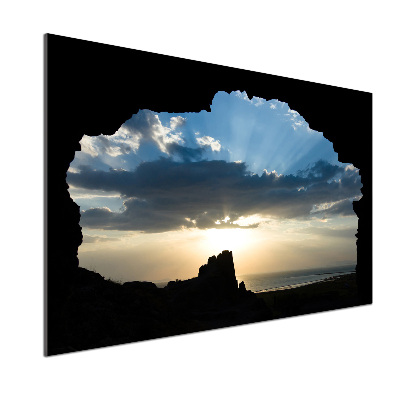 Küchen wandpaneel Sonnenuntergang