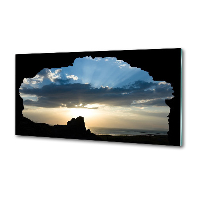 Küchen wandpaneel Sonnenuntergang