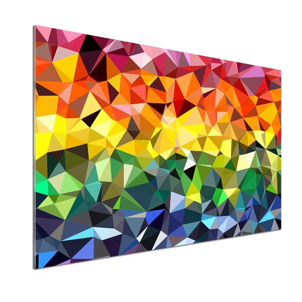 Platte für Küchenrückwand Geometrischer Hintergrund