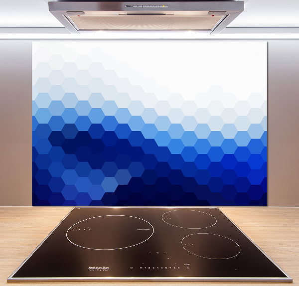 Glasrückwand für die küche Würfelhintergrund