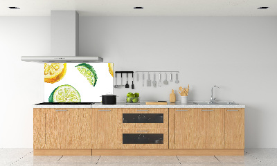 Küchen wandpaneel Zitrone und Limette
