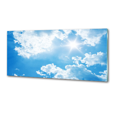 Küchen wandpaneel Wolken am Himmel