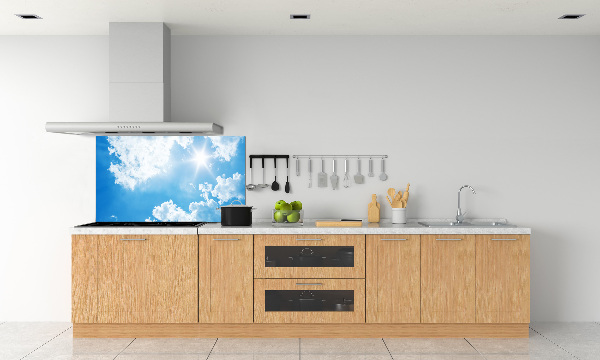 Küchen wandpaneel Wolken am Himmel