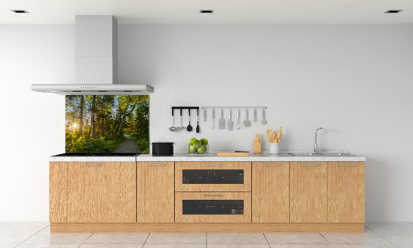 Platte für Küchenrückwand Wald