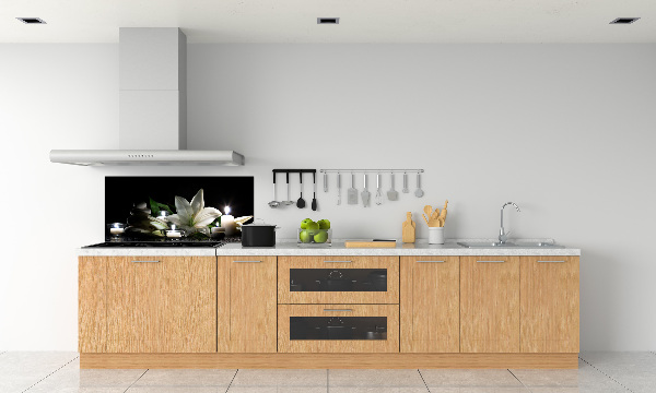 Platte für Küchenrückwand Weiße Lilie