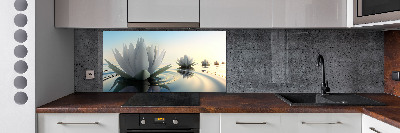 Platte für Küchenrückwand Lotosblume