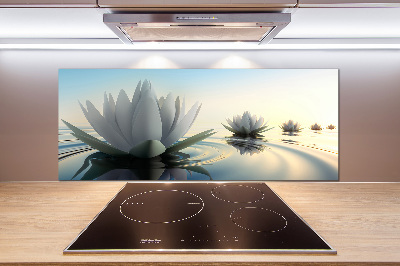 Platte für Küchenrückwand Lotosblume