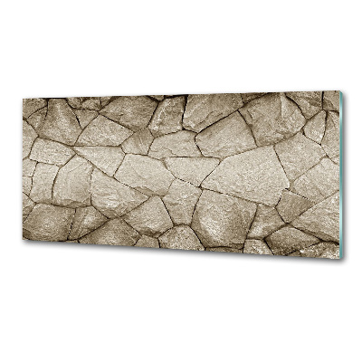 Küchen wandpaneel Steinmauer