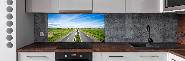 Platte für Küchenrückwand Autobahn