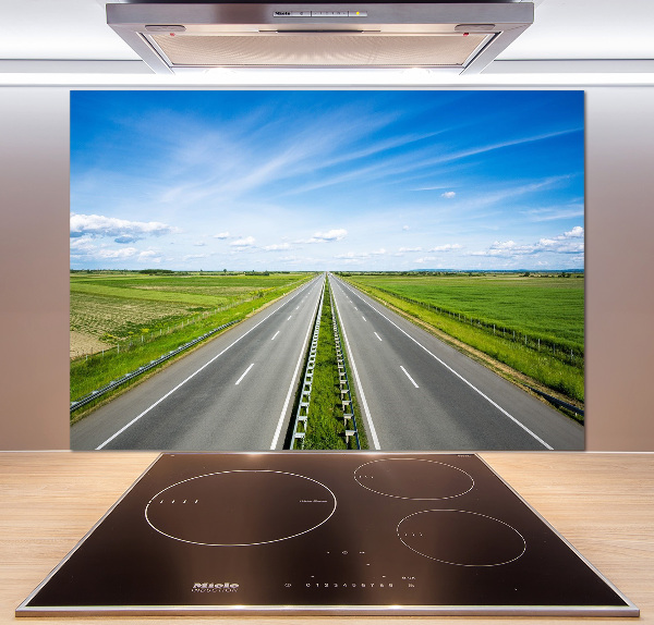 Platte für Küchenrückwand Autobahn