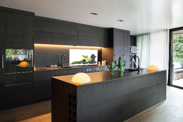 Platte für Küchenrückwand Orchidee