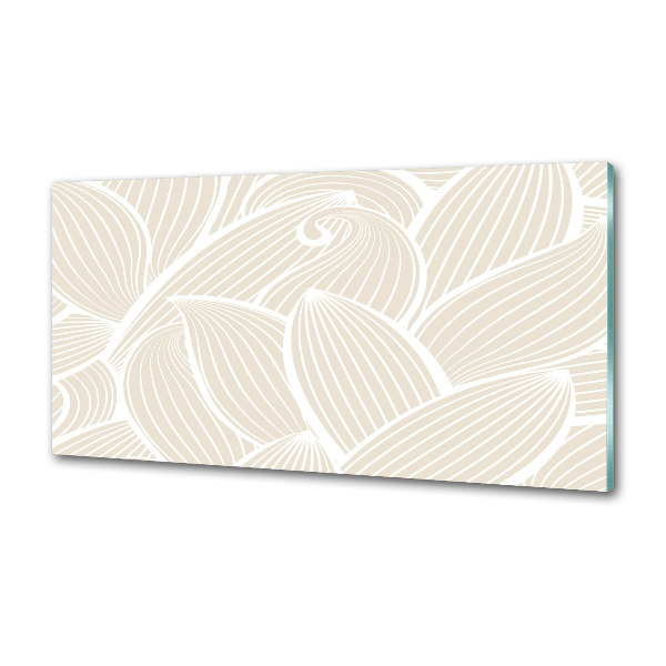 Platte für Küchenrückwand Blättermuster