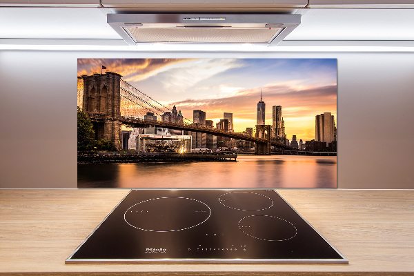 Platte für Küchenrückwand Brooklyn Bridge