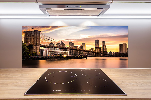 Platte für Küchenrückwand Brooklyn Bridge