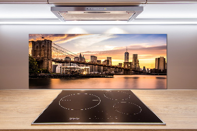 Platte für Küchenrückwand Brooklyn Bridge