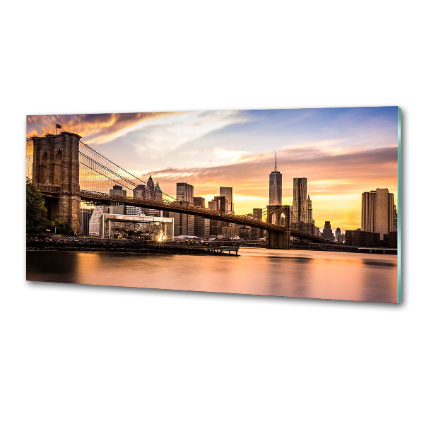 Platte für Küchenrückwand Brooklyn Bridge