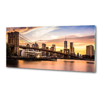 Platte für Küchenrückwand Brooklyn Bridge