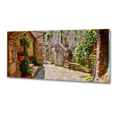 Platte für Küchenrückwand Eine charmante Straße