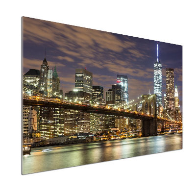 Platte für Küchenrückwand Brooklyn Bridge