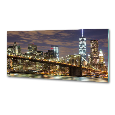 Platte für Küchenrückwand Brooklyn Bridge