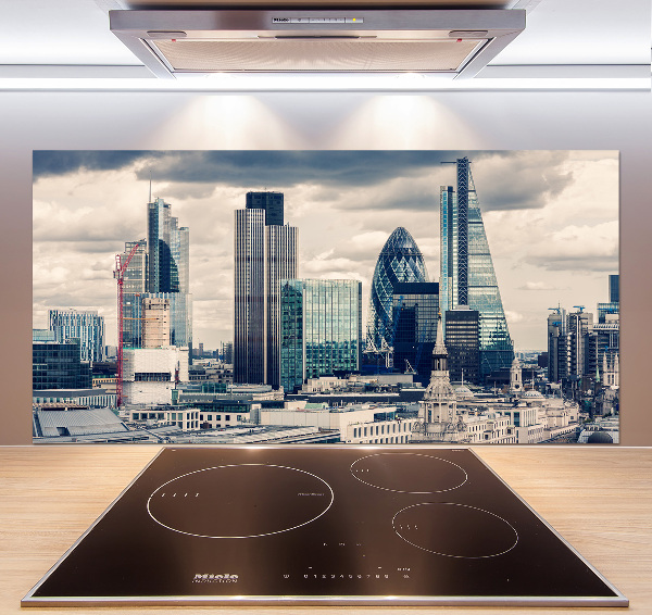 Küchen wandpaneel Wolkenkratzer