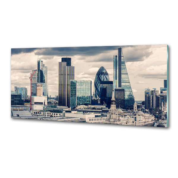 Küchen wandpaneel Wolkenkratzer