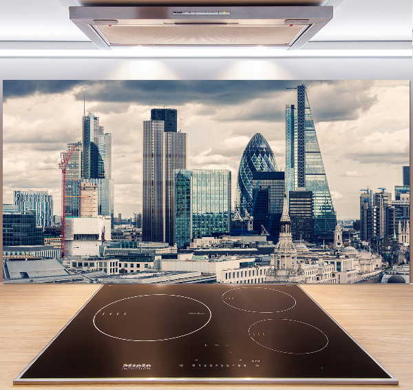 Küchen wandpaneel Wolkenkratzer