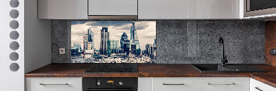 Küchen wandpaneel Wolkenkratzer