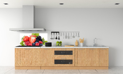 Küchen wandpaneel Waldfrüchte