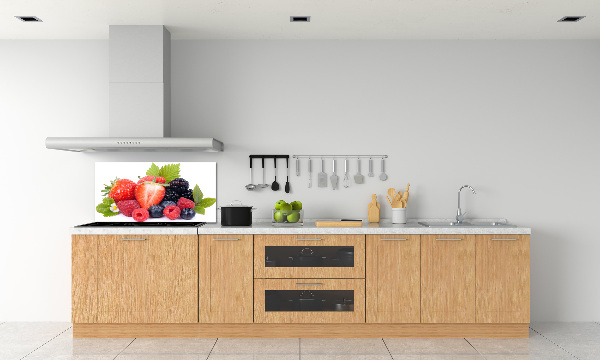 Küchen wandpaneel Waldfrüchte