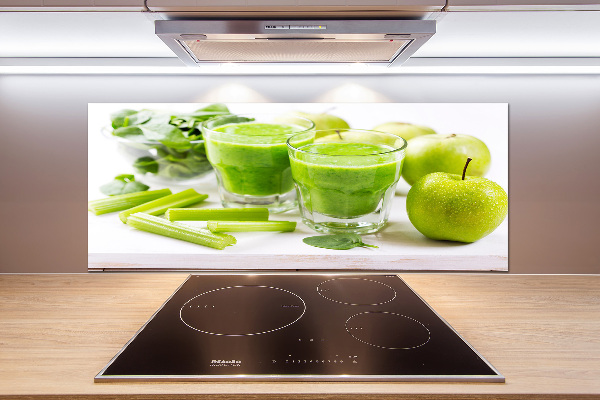 Glasrückwand für die küche Grüner Cocktail