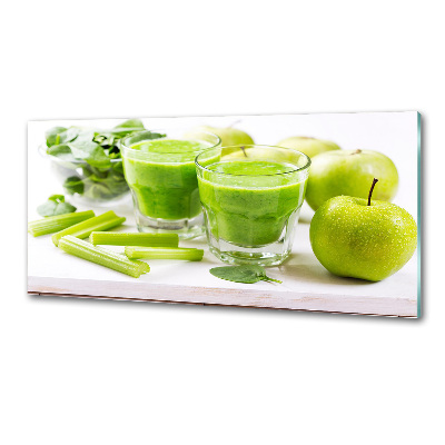 Glasrückwand für die küche Grüner Cocktail