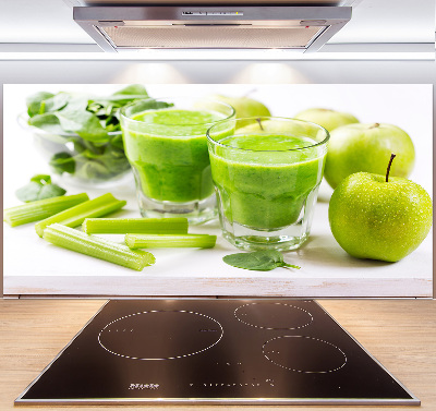 Glasrückwand für die küche Grüner Cocktail