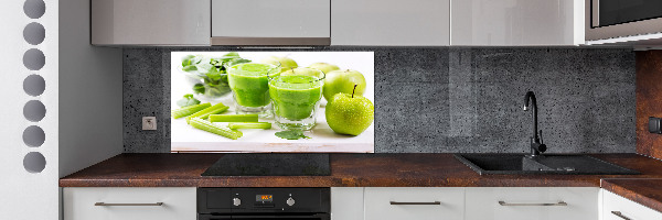Glasrückwand für die küche Grüner Cocktail