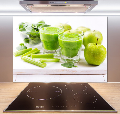 Glasrückwand für die küche Grüner Cocktail