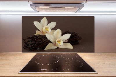 Glasrückwand für die küche Vanilleschoten