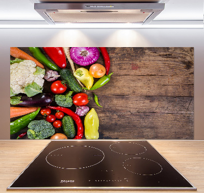 Platte für Küchenrückwand Gemüse