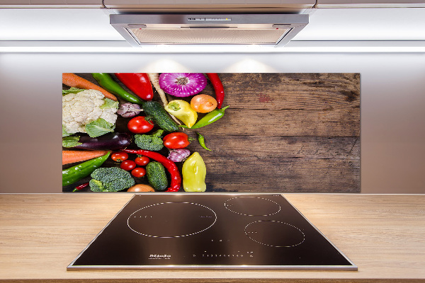 Platte für Küchenrückwand Gemüse