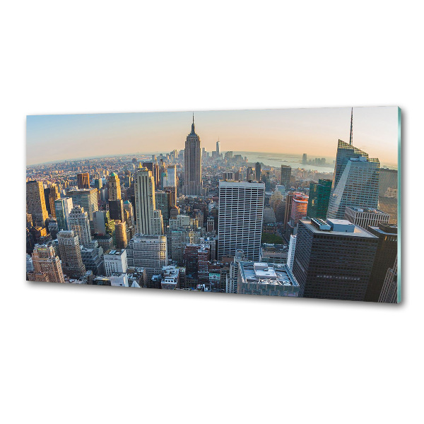 Glasrückwand für die küche Manhattan, New York