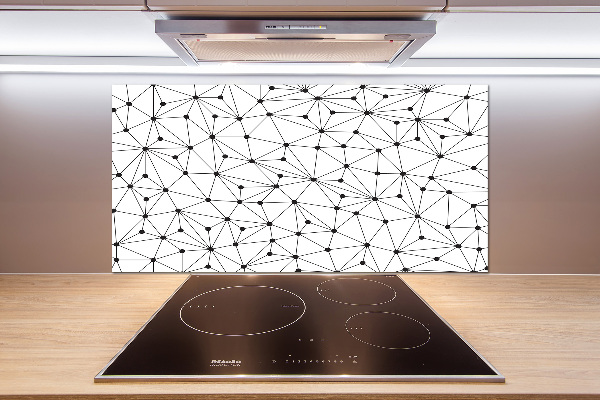 Platte für Küchenrückwand Linien und Kreise