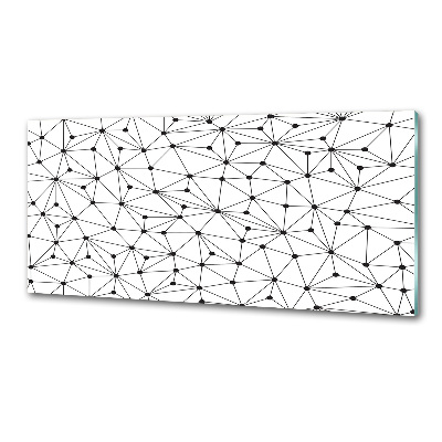 Platte für Küchenrückwand Linien und Kreise