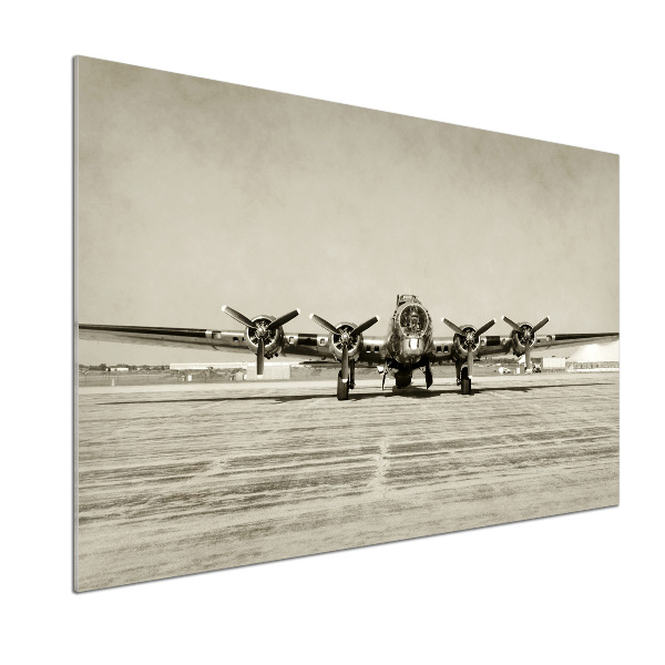 Glasrückwand für die küche Alter Bomber