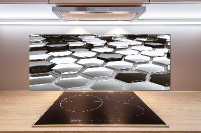 Platte für Küchenrückwand 3D-Abstraktion