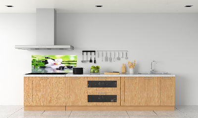 Platte für Küchenrückwand Orchidee