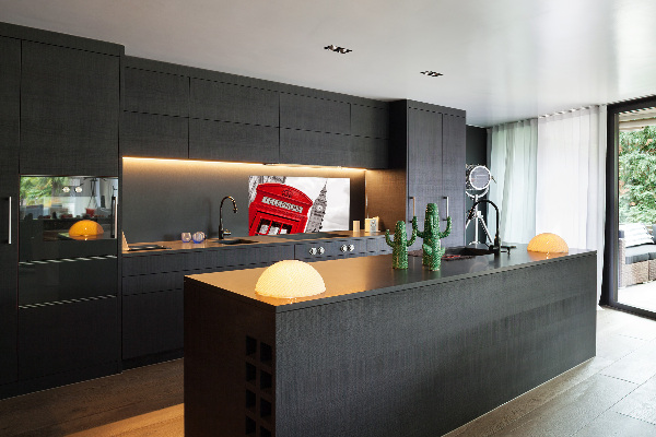 Glasrückwand für die küche Öffentliche Telefonzelle