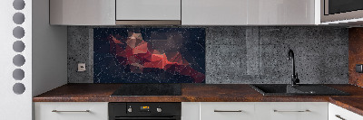 Glasrückwand für die küche Abstrakter Hintergrund